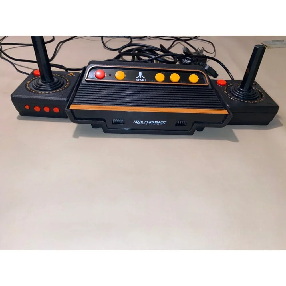 Atari Flashback 9 Boom Console with 2 Joysticks Retro Gaming System Vintage Styl